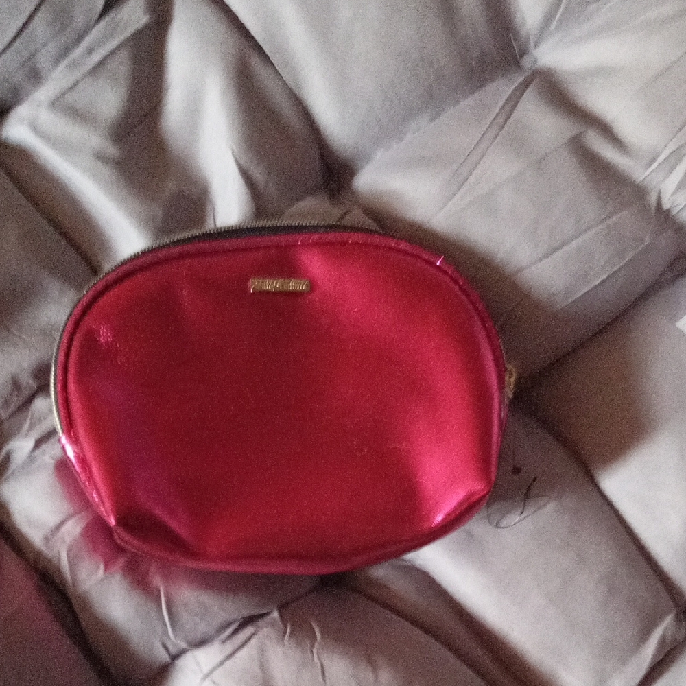 Juicy Couture Vibrant Pink Cosmetic Bag